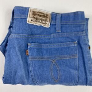 Vintage Levis Action Jeans Mens 40x27 Blue Light Wash Regular Straight USA 90s